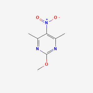2-Methoxy-4,6-dimethyl-5-nitropyrimidine