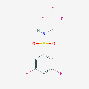 3,5-Difluoro-N-(2,2,2-trifluoroethyl)benzenesulfonamide