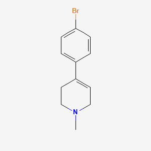 4-(4-bromophenyl)-1-methyl-3,6-dihydro-2H-pyridine