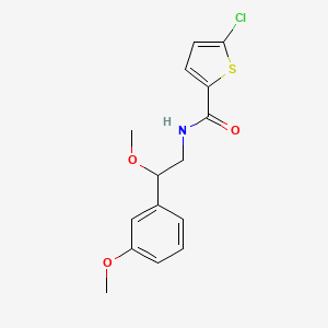 5-chloro-N-(2-methoxy-2-(3-methoxyphenyl)ethyl)thiophene-2-carboxamide