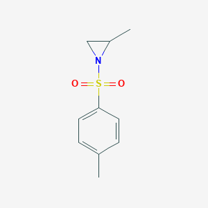 molecular formula C₁₀H₁₃NO₂S B024001 2-甲基-1-甲苯磺酰基-氮杂环丙烷 CAS No. 119461-40-4