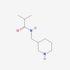 2-methyl-N-(piperidin-3-ylmethyl)propanamide