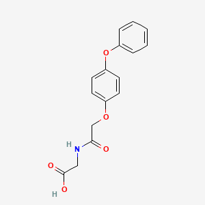 2-(2-(4-Phenoxyphenoxy)acetamido)acetic acid