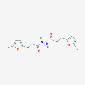 3-(5-methylfuran-2-yl)-N'-(3-(5-methylfuran-2-yl)propanoyl)propanehydrazide