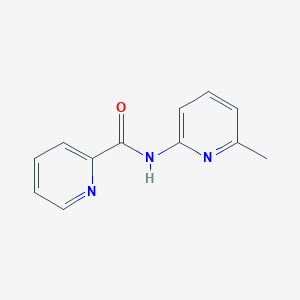molecular formula C12H11N3O B2400454 N-(6-methylpyridin-2-yl)picolinamide CAS No. 211174-57-1