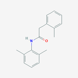 molecular formula C17H19NO B240047 N-(2,6-dimethylphenyl)-2-(2-methylphenyl)acetamide 