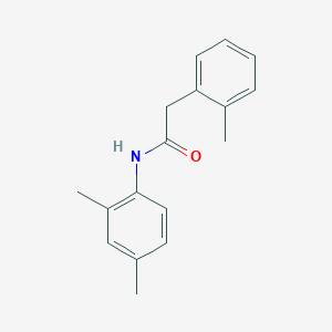 molecular formula C17H19NO B240048 N-(2,4-dimethylphenyl)-2-(2-methylphenyl)acetamide 