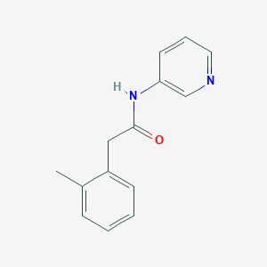 molecular formula C14H14N2O B240051 2-(2-methylphenyl)-N-(3-pyridinyl)acetamide 