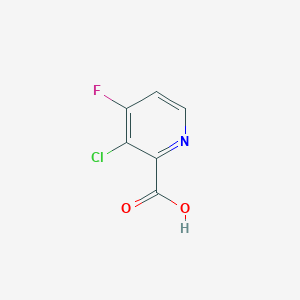 3-Chloro-4-fluoropyridine-2-carboxylic acid