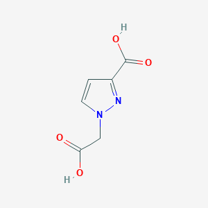 1-(carboxymethyl)-1H-pyrazole-3-carboxylic acid