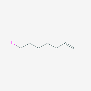 molecular formula C7H13I B2400634 7-Iodohept-1-ene CAS No. 107175-49-5