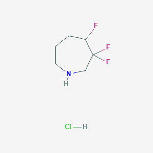 3,3,4-Trifluoroazepane hydrochloride