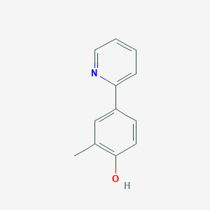 2-Methyl-4-(pyridin-2-yl)phenol