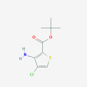Tert-butyl 3-amino-4-chlorothiophene-2-carboxylate