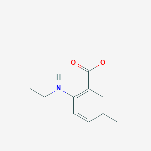 Tert-butyl 2-(ethylamino)-5-methylbenzoate