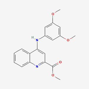 1-acetyl-5-bromo-N-(4-bromophenyl)indoline-6-sulfonamide