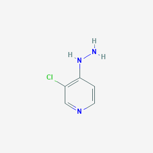 molecular formula C5H6ClN3 B2400876 3-Chloro-4-hydrazinylpyridine CAS No. 23589-59-5