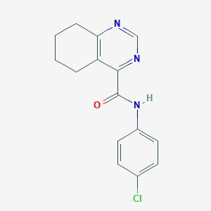 N-(4-Chlorophenyl)-5,6,7,8-tetrahydroquinazoline-4-carboxamide