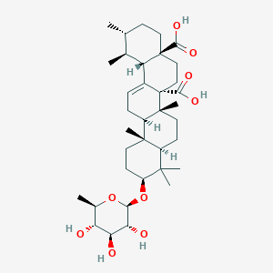 molecular formula C36H56O9 B240091 Quinovin CAS No. 107870-05-3