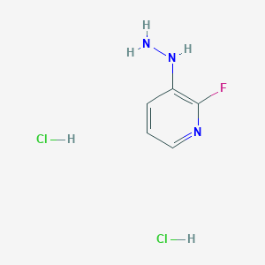 (2-Fluoropyridin-3-yl)hydrazine;dihydrochloride