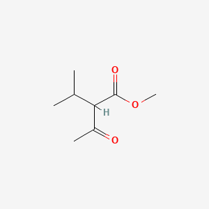 molecular formula C8H14O3 B2400979 Methyl 2-acetyl-3-methylbutanoate CAS No. 51756-10-6; 5202-86-8