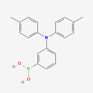 molecular formula C20H20BNO2 B2401067 (3-(二对甲苯氨基)苯基)硼酸 CAS No. 1162753-18-5