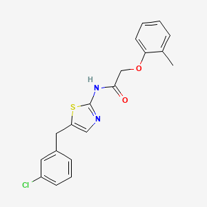 N-[5-(3-Chloro-benzyl)-thiazol-2-yl]-2-o-tolyloxy-acetamide