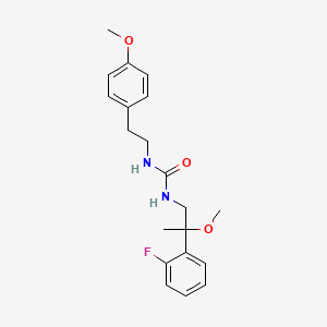 1-(2-(2-Fluorophenyl)-2-methoxypropyl)-3-(4-methoxyphenethyl)urea