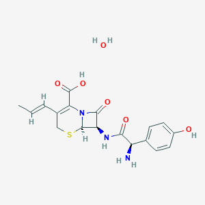 molecular formula C18H21N3O6S B240121 Cefprozil monohydrate CAS No. 111900-24-4