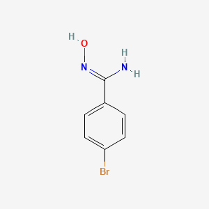 4-bromo-N'-hydroxybenzenecarboximidamide