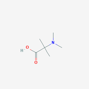 molecular formula C6H13NO2 B2401296 2-(Dimethylamino)-2-methylpropanoic acid CAS No. 220022-94-6; 6458-06-6