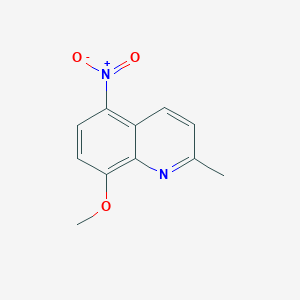 B2401822 8-Methoxy-2-methyl-5-nitroquinoline CAS No. 857495-64-8