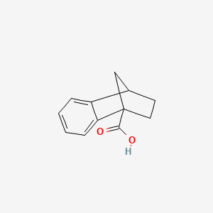 molecular formula C12H12O2 B2401857 1,4-Methanonaphthalene-1(2H)-carboxylic acid, 3,4-dihydro- CAS No. 13733-46-5