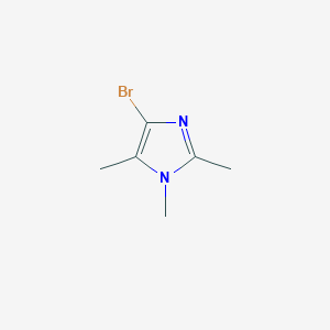 molecular formula C6H9BrN2 B2401898 4-溴-1,2,5-三甲基-1H-咪唑 CAS No. 1036990-53-0