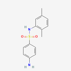 molecular formula C14H16N2O2S B2401917 4-氨基-N-(2,5-二甲基苯基)苯磺酰胺 CAS No. 188357-46-2
