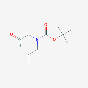 tert-Butyl allyl(2-oxoethyl)carbamate
