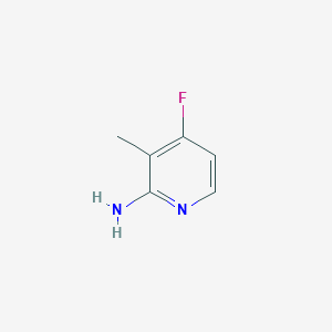 molecular formula C6H7FN2 B2402091 4-氟-3-甲基吡啶-2-胺 CAS No. 1227586-61-9