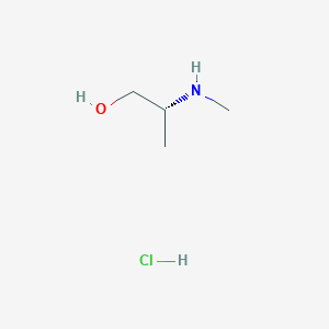 molecular formula C4H12ClNO B2402242 (R)-2-(Methylamino)propan-1-ol hydrochloride CAS No. 152230-64-3