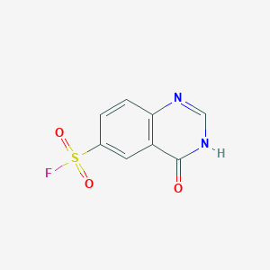 4-Oxo-3H-quinazoline-6-sulfonyl fluoride