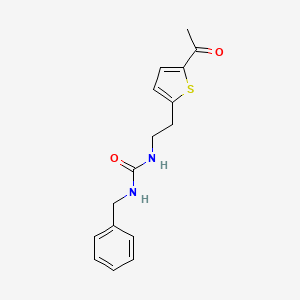 1-(2-(5-Acetylthiophen-2-yl)ethyl)-3-benzylurea