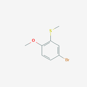 molecular formula C8H9BrOS B2402308 5-Bromo-2-methoxythioanisole CAS No. 66623-79-8