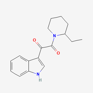 1-(2-ethylpiperidin-1-yl)-2-(1H-indol-3-yl)ethane-1,2-dione
