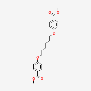 Methyl 4-({6-[4-(methoxycarbonyl)phenoxy]hexyl}oxy)benzenecarboxylate