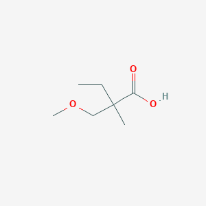 2-(Methoxymethyl)-2-methylbutanoic acid