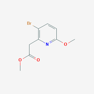 Methyl 3-bromo-6-methoxypyridine-2-acetate