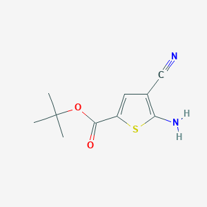 Tert-butyl 5-amino-4-cyanothiophene-2-carboxylate