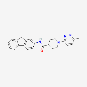N-(9H-fluoren-2-yl)-1-(6-methylpyridazin-3-yl)piperidine-4-carboxamide
