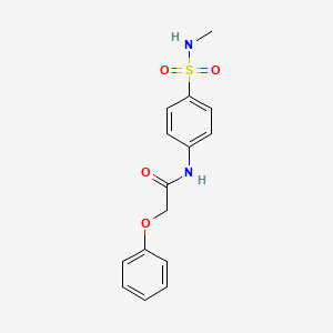 N-[4-(methylsulfamoyl)phenyl]-2-phenoxyacetamide