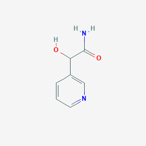 molecular formula C7H8N2O2 B2402450 2-Hydroxy-2-(pyridin-3-yl)acetamide CAS No. 98276-73-4