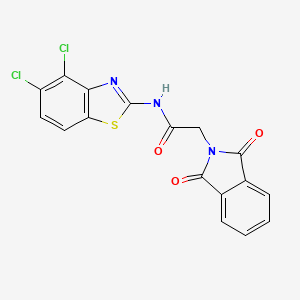 N-(4,5-dichlorobenzo[d]thiazol-2-yl)-2-(1,3-dioxoisoindolin-2-yl)acetamide